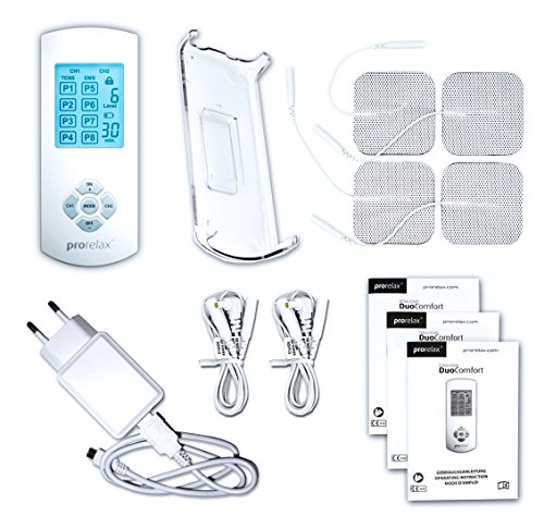 prorelax Tens+Ems Duo Comfort - Terapia natural para el dolor Crónico y para la construcción de Músculo prorelax Tens+Ems Duo Comfort - Terapia natural para el dolor Crónico y para la construcción de Músculo