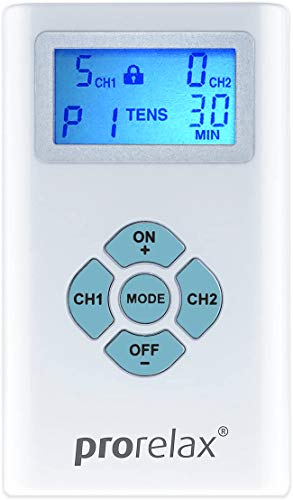 prorelax TENS+EMS DUO - Electroestimulador, 2 terapias con un aparato