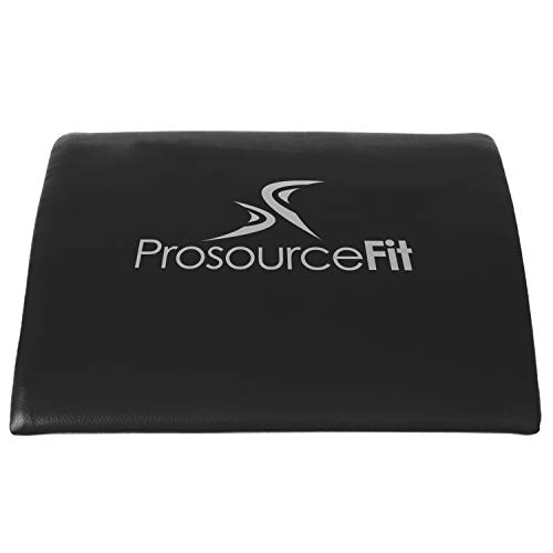 Prosource Fit Abdominal AB Exercise Mat Core Trainer - High Density, Black