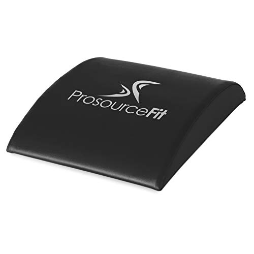 Prosource Fit Abdominal AB Exercise Mat Core Trainer - High Density, Black