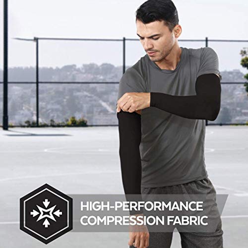 Protección UV Mangas de Brazo de enfriamiento UPF 50 Mangas de Sol de compresión para Hombres y Mujeres para Correr Ciclismo Pesca Golf-Negro BCVBFGCXVB Protección UV Mangas de Brazo de enfriamiento UPF 50 Mangas de Sol de compresión para Hombres y Mujeres para Correr Ciclismo Pesca Golf-Negro BCVBFGCXVB
