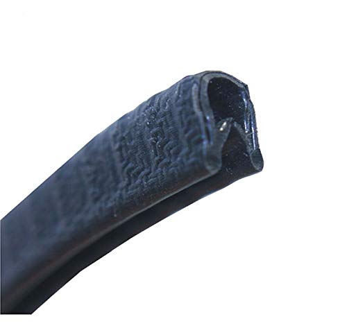 Protector de bordes EUTRAS 2129 KS1001, rango 0,5 – 1,5 mm, 3 m, negro
