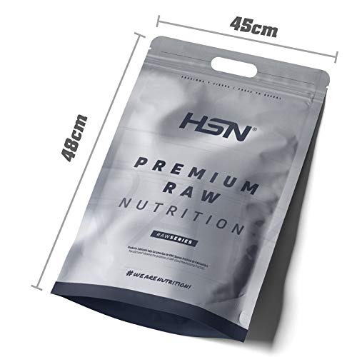 Proteína Aislada de Suero HSN | 100% Whey Protein Isolate | Proteína Sin Sabor en Polvo | Suplemento para Ganar Masa Muscular | Rica en BCAAs y Glutamina | Apto Vegetariano, 4Kg