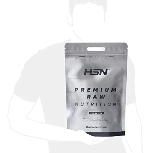 Proteína Aislada de Suero HSN | 100% Whey Protein Isolate | Proteína Sin Sabor en Polvo | Suplemento para Ganar Masa Muscular | Rica en BCAAs y Glutamina | Apto Vegetariano, 4Kg