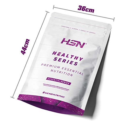 Proteína de Guisante Aislada de HSN | Vegan Protein | Pea Protein Isolate | Edulcorada con Estevia | Vegano, Sin Lactosa, Sin Gluten, Sin Azúcar, Sin Soja, En Polvo, Sabor Chocolate, 2 Kg