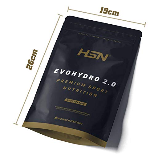 Proteína Hidrolizada de Suero de HSN Evohydro 2.0 | Hydro Whey | A partir de Whey Protein Isolate | Rica en BCAAs y Glutamina | Proteína Vegetariana, Sin Gluten, Sin Lactosa, Sabor Chocolate, 500g Proteína Hidrolizada de Suero de HSN Evohydro 2.0 | Hydro Whey | A partir de Whey Protein Isolate | Rica en BCAAs y Glutamina | Proteína Vegetariana, Sin Gluten, Sin Lactosa, Sabor Chocolate, 500g
