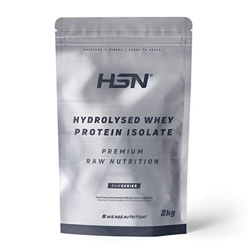 Proteína Hidrolizada Sin Lactosa de HSN | Hydrolysed Whey Protein Isolate | Proteína de Suero Hidrolizado Aislada | Batido para Ganar Masa Muscular, | Vegetariano, Sin Gluten, Sin Sabor, 2 Kg Proteína Hidrolizada Sin Lactosa de HSN | Hydrolysed Whey Protein Isolate | Proteína de Suero Hidrolizado Aislada | Batido para Ganar Masa Muscular, | Vegetariano, Sin Gluten, Sin Sabor, 2 Kg