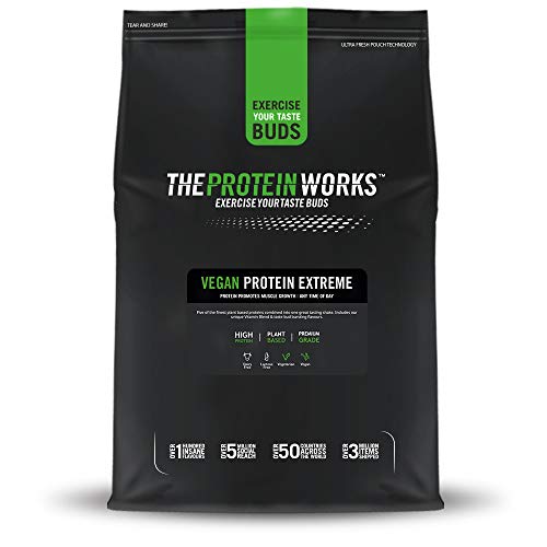 Proteína Vegana Extreme 2 kg | Sabor Vainilla | Gran fuente de Proteína vegetal