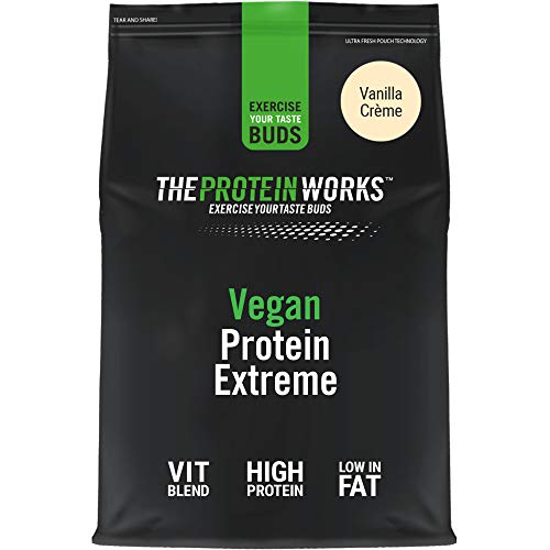 Proteína Vegana Extreme 2 kg | Sabor Vainilla | Gran fuente de Proteína vegetal
