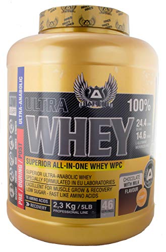 PROTEINA WHEY ULTRA | ARES - 2,3 kg - SUPERIOR ALL-IN-ONE WHEY PROTEIN (Chocolate)