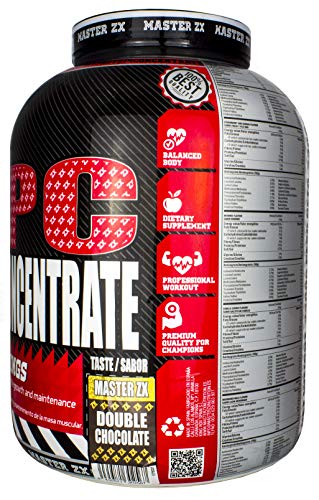 PROTEINA WHEY WPC | Master ZX - 2,3 kg - 100% PROTEÍNA CONCENTRADA (Vainilla Cookie)