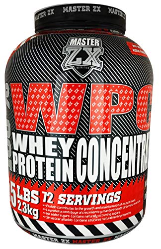PROTEINA WHEY WPC | Master ZX - 2,3 kg - 100% PROTEÍNA CONCENTRADA (Vainilla Cookie)