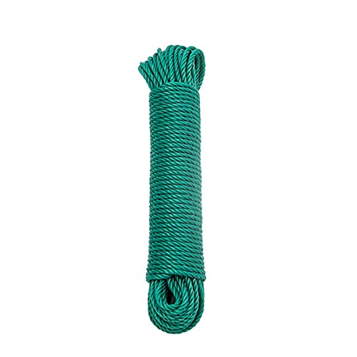 Protenrop Cuerda de Tender, 15 Metros, Color Verde Protenrop Cuerda de Tender, 15 Metros, Color Verde