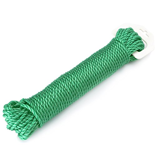 Protenrop Cuerda de Tender, 15 Metros, Color Verde Protenrop Cuerda de Tender, 15 Metros, Color Verde