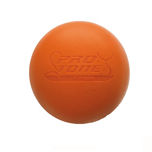 PROTONE Lacrosse Bola para Punto de activación Masaje/rehabilitación/Fisioterapia/Crossfit (Negro)