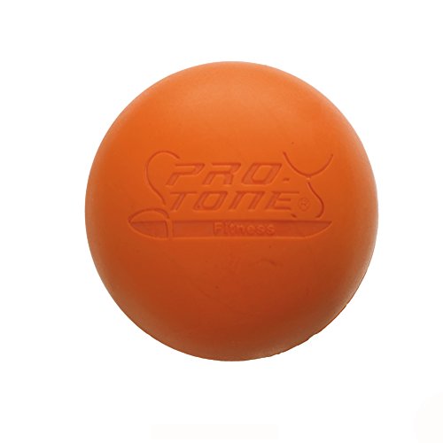 PROTONE Lacrosse Bola para Punto de activación Masaje/rehabilitación/Fisioterapia/Crossfit (Rojo)