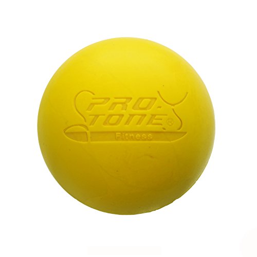 PROTONE Lacrosse Bola para Punto de activación Masaje/rehabilitación/Fisioterapia/Crossfit (Rojo)