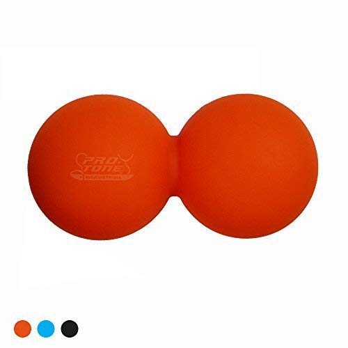 PROTONE - Pelota de Lacrosse para Masaje de los Puntos gatillo - Cacahuete Roller Herramienta para Profundo Masaje Muscular (NARAJNA) PROTONE - Pelota de Lacrosse para Masaje de los Puntos gatillo - Cacahuete Roller Herramienta para Profundo Masaje Muscular (NARAJNA)