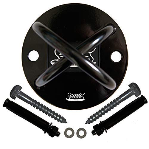 PROTONE Suspensión Correa Zapatilla Pared/Sujección Techo para Usar con suspensión Correa Zapatilla/Bandas Elásticas/Crossfit/Peso Corporal Entrenamiento De Fortalecimiento PROTONE Suspensión Correa Zapatilla Pared/Sujección Techo para Usar con suspensión Correa Zapatilla/Bandas Elásticas/Crossfit/Peso Corporal Entrenamiento De Fortalecimiento