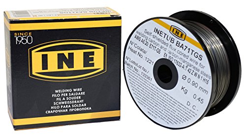 Proweltek-ine PR1037 - Bobina con núcleo sin gas/soldadura mig-mag 0,9 mm 450 g