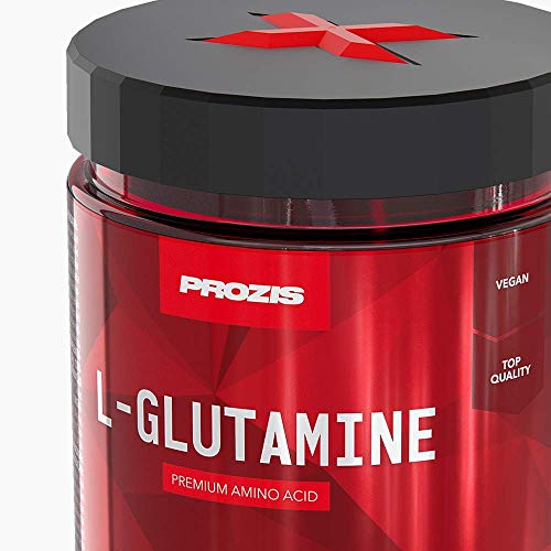 Prozis L-glutamina Componente Fundamental de las Proteínas, Manzana Verde - 300 g