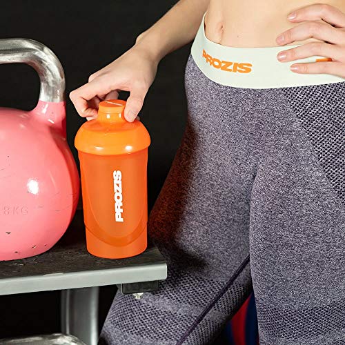 Prozis Mezclador Shape Your Road 600 ml - Naranja 100% Polipropileno, color naranja, resistente, aumentar tu autoestima en los días más exitosos y levantarte el ánimo en los momentos más difíciles Prozis Mezclador Shape Your Road 600 ml - Naranja 100% Polipropileno, color naranja, resistente, aumentar tu autoestima en los días más exitosos y levantarte el ánimo en los momentos más difíciles