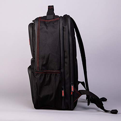 Prozis Mochila para Alimentos, Equipamiento y Portátil, Poliéster, Negro, 23.5 x 30.0 x 24.5 cm