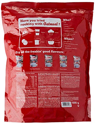 Prozis Oatmeal con Whey Protein 1000g - Cereales Repletos de Hidratos de Carbono de Alta Calidad y Fibras Saciantes -Sabor Pepitas de chocolate -Apto para Vegetarianos - Cardiosaludable -12 Dosis Prozis Oatmeal con Whey Protein 1000g - Cereales Repletos de Hidratos de Carbono de Alta Calidad y Fibras Saciantes -Sabor Pepitas de chocolate -Apto para Vegetarianos - Cardiosaludable -12 Dosis