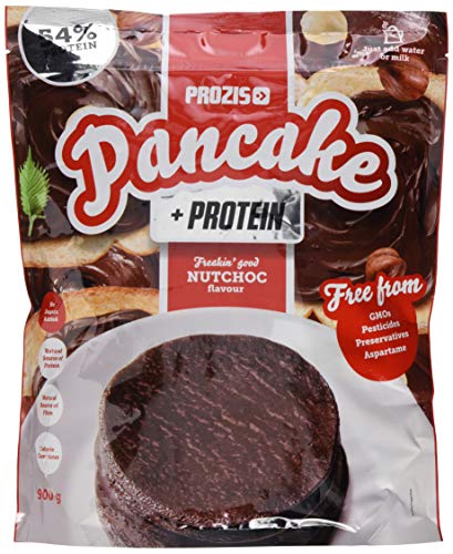Prozis Pancake + Protein: Tortitas de avena con proteína, NutChoc - 900 g