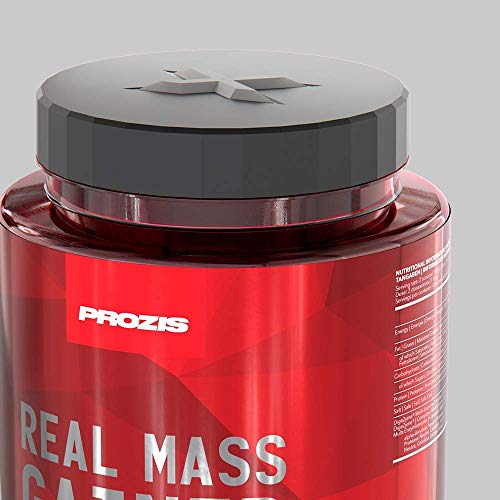 Prozis Real Mass Gainer, Sabor Fresa - 2722 gr