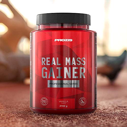 Prozis Real Mass Gainer, Sabor Fresa - 2722 gr