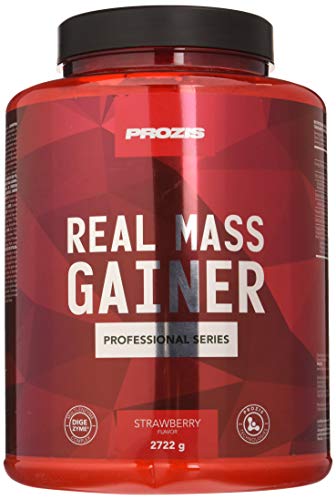 Prozis Real Mass Gainer, Sabor Fresa - 2722 gr Prozis Real Mass Gainer, Sabor Fresa - 2722 gr