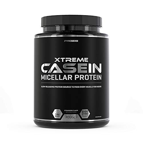 Prozis Xtreme Casein SS, Sabor Fresa - 2000 gr Prozis Xtreme Casein SS, Sabor Fresa - 2000 gr