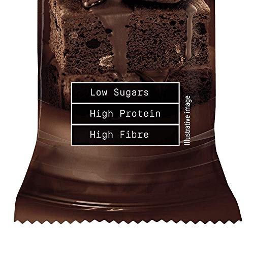 Prozis Zero Snack Barra Rico En Proteína y Bajo en Hidratos de Carbono y Azúcares, Brownie de Chocolate - 12 x 35 g Prozis Zero Snack Barra Rico En Proteína y Bajo en Hidratos de Carbono y Azúcares, Brownie de Chocolate - 12 x 35 g