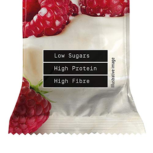 Prozis Zero Snack Barra Rico En Proteína y Bajo en Hidratos de Carbono y Azúcares, Chocolate Blanco con Frambuesas - 12 x 35 g Prozis Zero Snack Barra Rico En Proteína y Bajo en Hidratos de Carbono y Azúcares, Chocolate Blanco con Frambuesas - 12 x 35 g