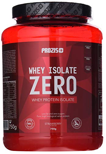 Prozis Zero Whey Isolate, Fresa - 750 gr