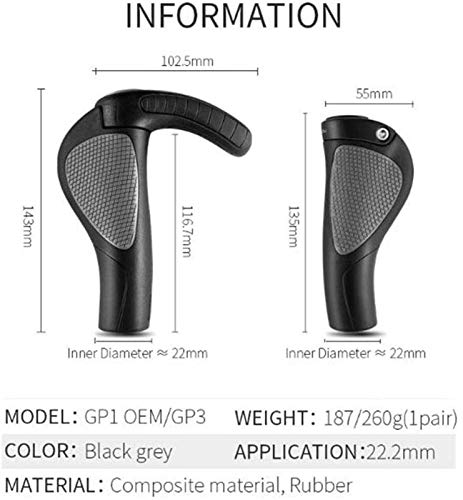 Publicías de bicicletas Ergonomía Baras extremos Tapones Hand Handle MTB Cómodo manillar Bike Piezas de ciclismo Mango para manillar de aleación de aluminio Mountain Bike Combinación de bicicleta Cubi Publicías de bicicletas Ergonomía Baras extremos Tapones Hand Handle MTB Cómodo manillar Bike Piezas de ciclismo Mango para manillar de aleación de aluminio Mountain Bike Combinación de bicicleta Cubi