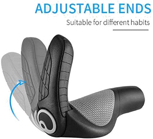Publicías de bicicletas Ergonomía Baras extremos Tapones Hand Handle MTB Cómodo manillar Bike Piezas de ciclismo Mango para manillar de aleación de aluminio Mountain Bike Combinación de bicicleta Cubi Publicías de bicicletas Ergonomía Baras extremos Tapones Hand Handle MTB Cómodo manillar Bike Piezas de ciclismo Mango para manillar de aleación de aluminio Mountain Bike Combinación de bicicleta Cubi