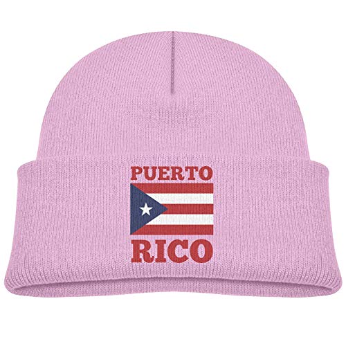 Puerto Rico Bandera de país Gorro para bebé Gorro de Calavera Suave Gorro cálido