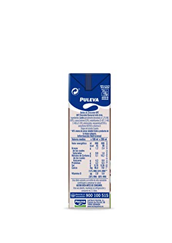 Puleva Batido Chocolate Zero Sin Azúcar Añadido 5 packs de 6x200 ml Puleva Batido Chocolate Zero Sin Azúcar Añadido 5 packs de 6x200 ml