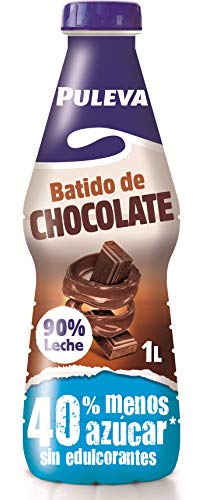 Puleva Batido de Chocolate - Pack de 6 x 1 L - Total: 6 L