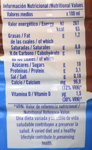 Puleva Batido de Chocolate - Pack de 6 x 1 L - Total: 6 L Puleva Batido de Chocolate - Pack de 6 x 1 L - Total: 6 L
