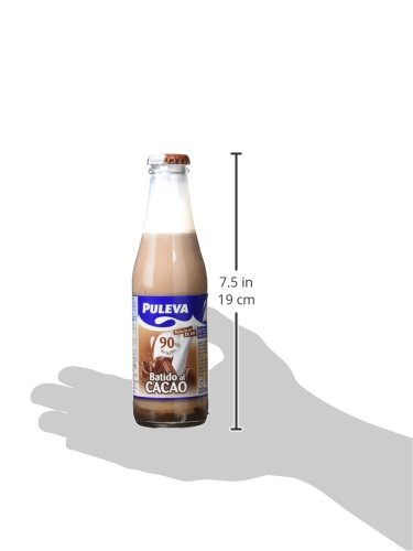 Puleva Batido de Chocolate Vidrio - 24 x 200 ml - Total: 4800 ml, 24 unidades