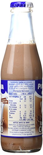 Puleva Batido de Chocolate Vidrio - 24 x 200 ml - Total: 4800 ml, 24 unidades