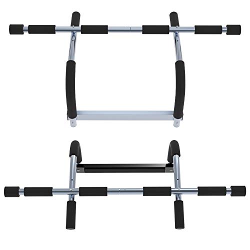 Pull Up Bars, Barra de Puerta Pull Up Sit Up, Barras de Dominadas Gimnasio, Gimnasio Barra de Entrenamiento de La Parte Superior del Cuerpo en La Pared de La Puerta Interior