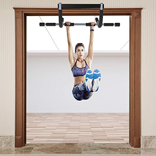 Pull Up Bars, Barra de Puerta Pull Up Sit Up, Barras de Dominadas Gimnasio, Gimnasio Barra de Entrenamiento de La Parte Superior del Cuerpo en La Pared de La Puerta Interior