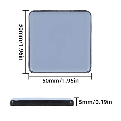Pulluo 16pcs Deslizadores de Muebles Almohadillas para Mover Muebles Almohadillas de Teflón Protectores de Piso Deslizadores de Teflón para Silla Mesa Sofá (Cuadrado, 50 mm x 50 mm) Pulluo 16pcs Deslizadores de Muebles Almohadillas para Mover Muebles Almohadillas de Teflón Protectores de Piso Deslizadores de Teflón para Silla Mesa Sofá (Cuadrado, 50 mm x 50 mm)