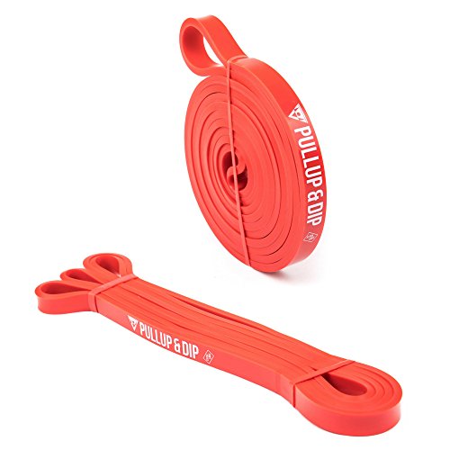 PULLUP & DIP Banda Elástica de Resistencia, Banda de Dominadas, Bandas Fitness, Pull-up Bands (Extra Ligero (Rojo)) PULLUP & DIP Banda Elástica de Resistencia, Banda de Dominadas, Bandas Fitness, Pull-up Bands (Extra Ligero (Rojo))