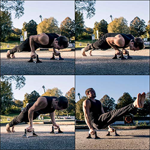 PULLUP & DIP Soporte para Flexiones con Mango de Madera Ergonómico y Acero de Alta Resistencia – Push Up Bars Barras Paralelas Antideslizantes para Calistenia PULLUP & DIP Soporte para Flexiones con Mango de Madera Ergonómico y Acero de Alta Resistencia – Push Up Bars Barras Paralelas Antideslizantes para Calistenia