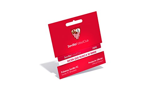 Pulsera Sevilla Fútbol Club Relieve Blanca y Roja Estándar para Hombre y Mujer | Pulsera Sevillista de silicona primera equipación | Apoya al Sevilla con un producto oficial | SFC Pulsera Sevilla Fútbol Club Relieve Blanca y Roja Estándar para Hombre y Mujer | Pulsera Sevillista de silicona primera equipación | Apoya al Sevilla con un producto oficial | SFC